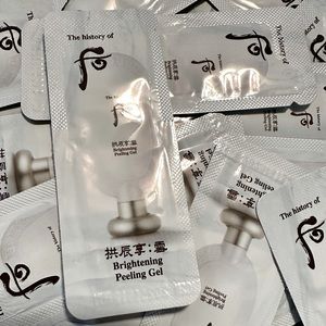 The history of Whoo Gongjinhyang Seol Brightening Gel 1ml x 50pcs Peeling gel
